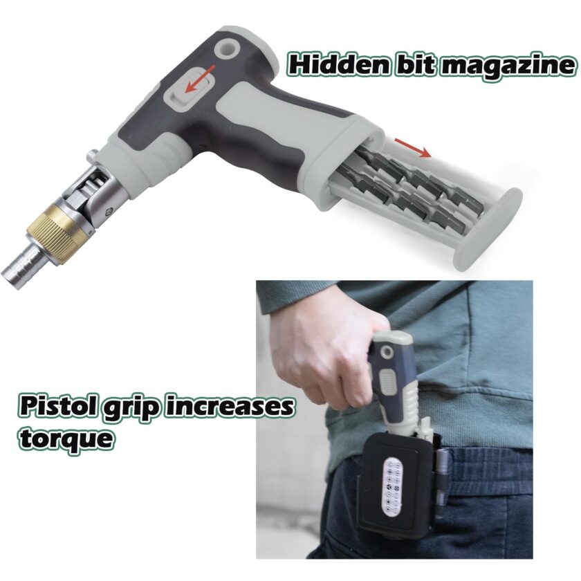 🔥 Upgraded 16-in-1 Portable Ratchet Screwdriver Set with Magnetic Handle 🛠️ - Image 5