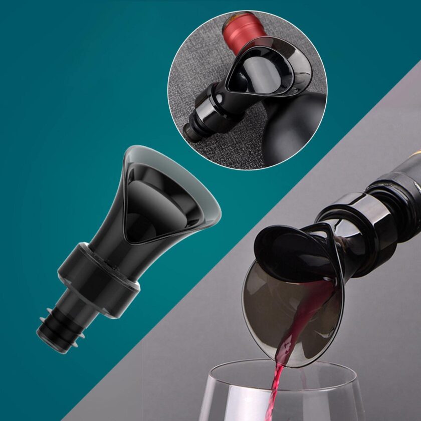 2-in-1 Wine Aerator Pourer & Bottle Stopper