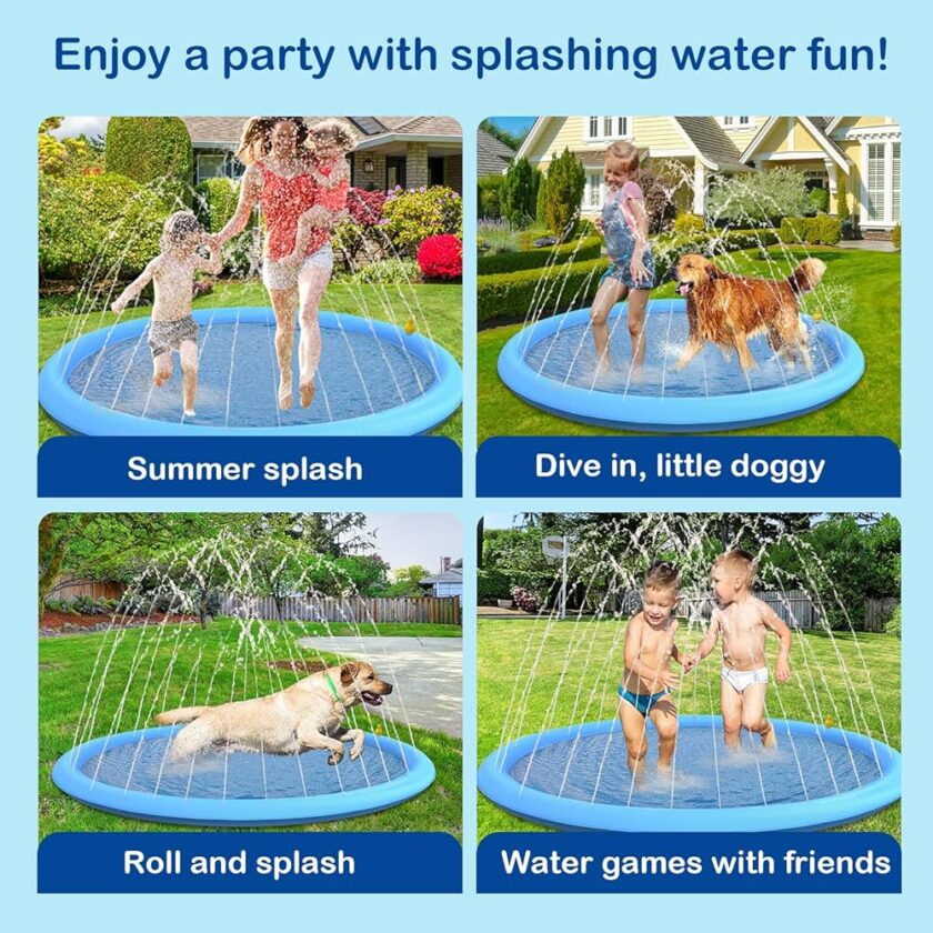 Splash Sprinkler Play Pool Pad - Image 2