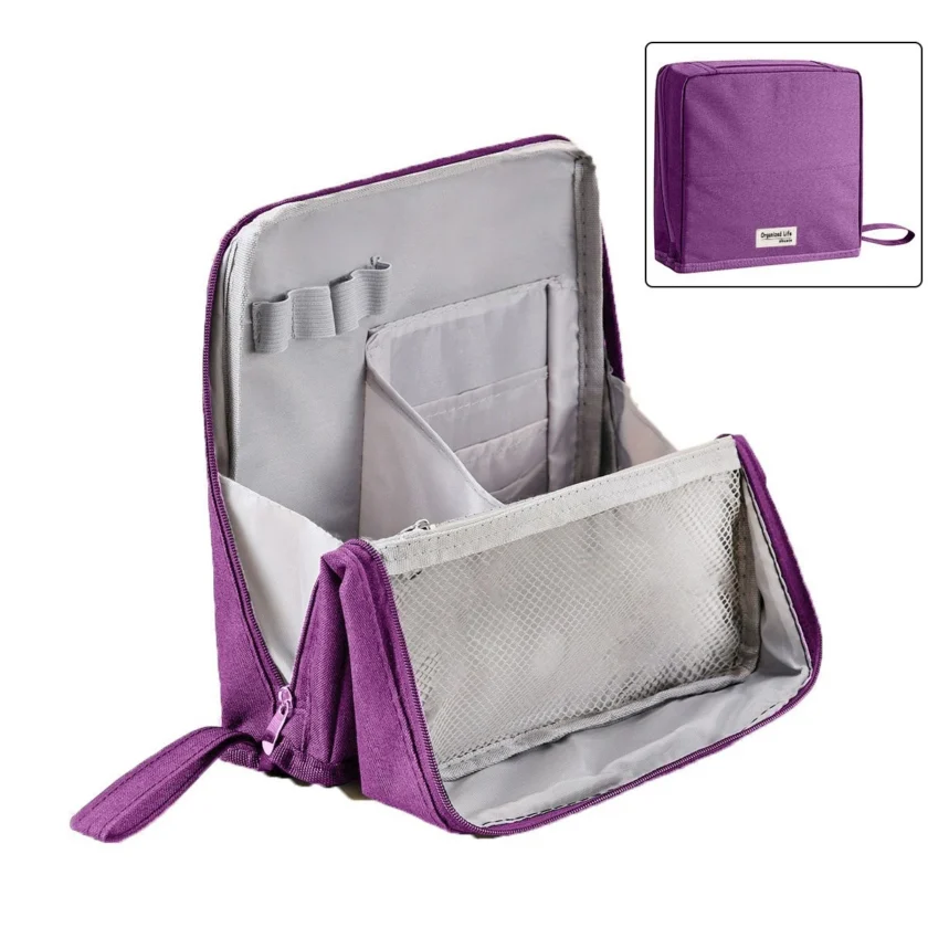 Standing Makeup Bag – Portable, Large Capacity - Image 12
