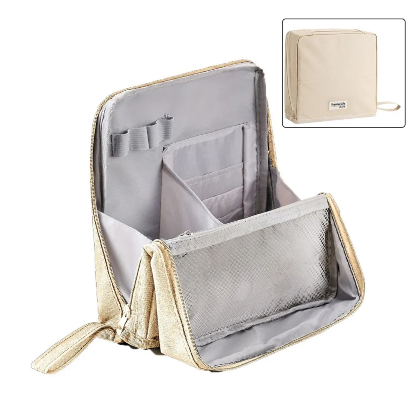 Standing Makeup Bag – Portable, Large Capacity - Image 11