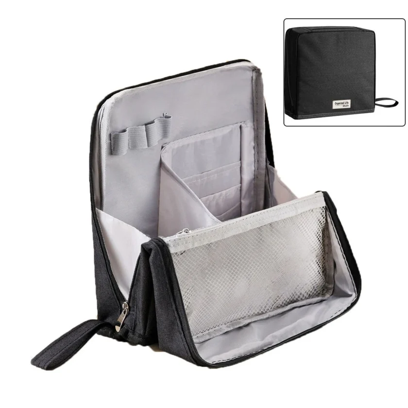 Standing Makeup Bag – Portable, Large Capacity - Image 9