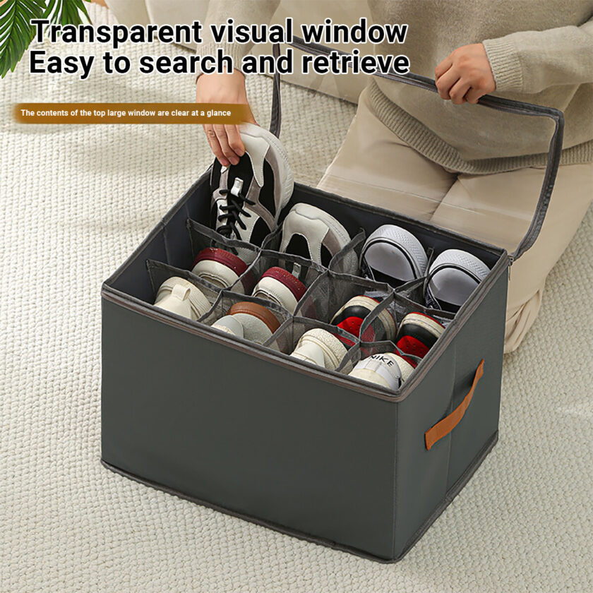 🔥Fabric Shoe Organizer Storage Box - Image 11